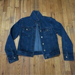 Jones New York Classic Blue Denim Jacket